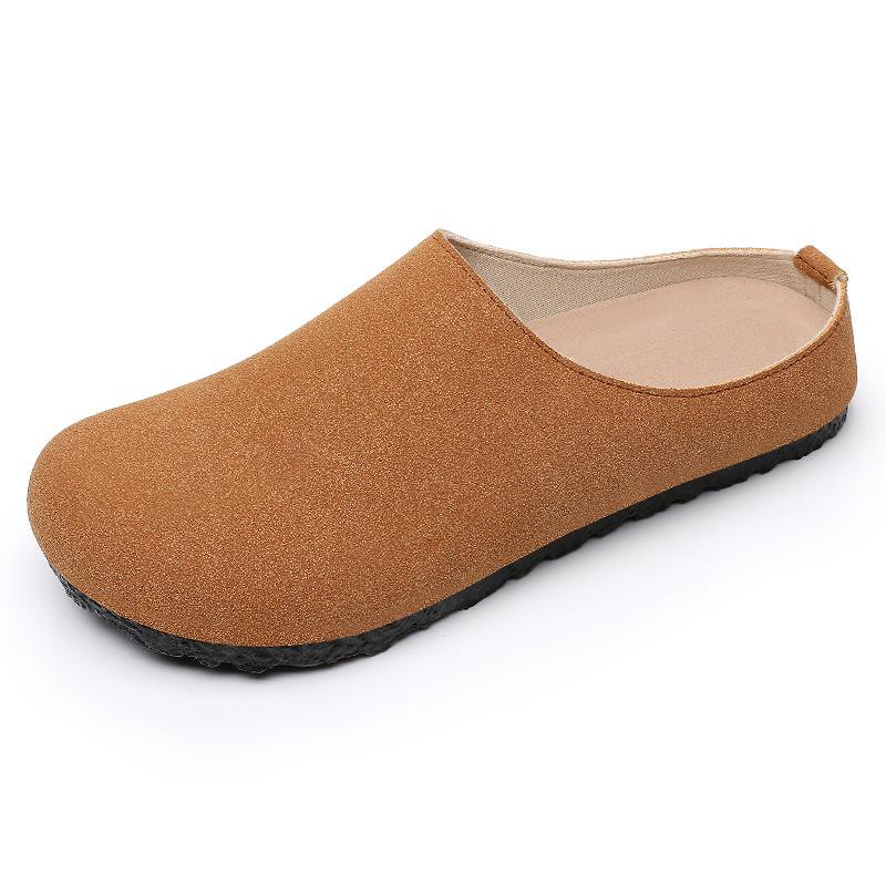 Shoes women's shoes versatile slippers new one-pedal casual shoes lazy shoes soft sole not tired mother shoes