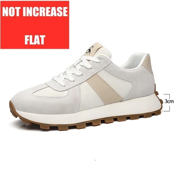

Кроссовки Elevator Casual, мужские, из коровьей замши, со шнуровкой, с круглым носком, на платформе, 3/6/8 см, увеличивающие рост, для мужчин, спортивная обувь Lift 37
