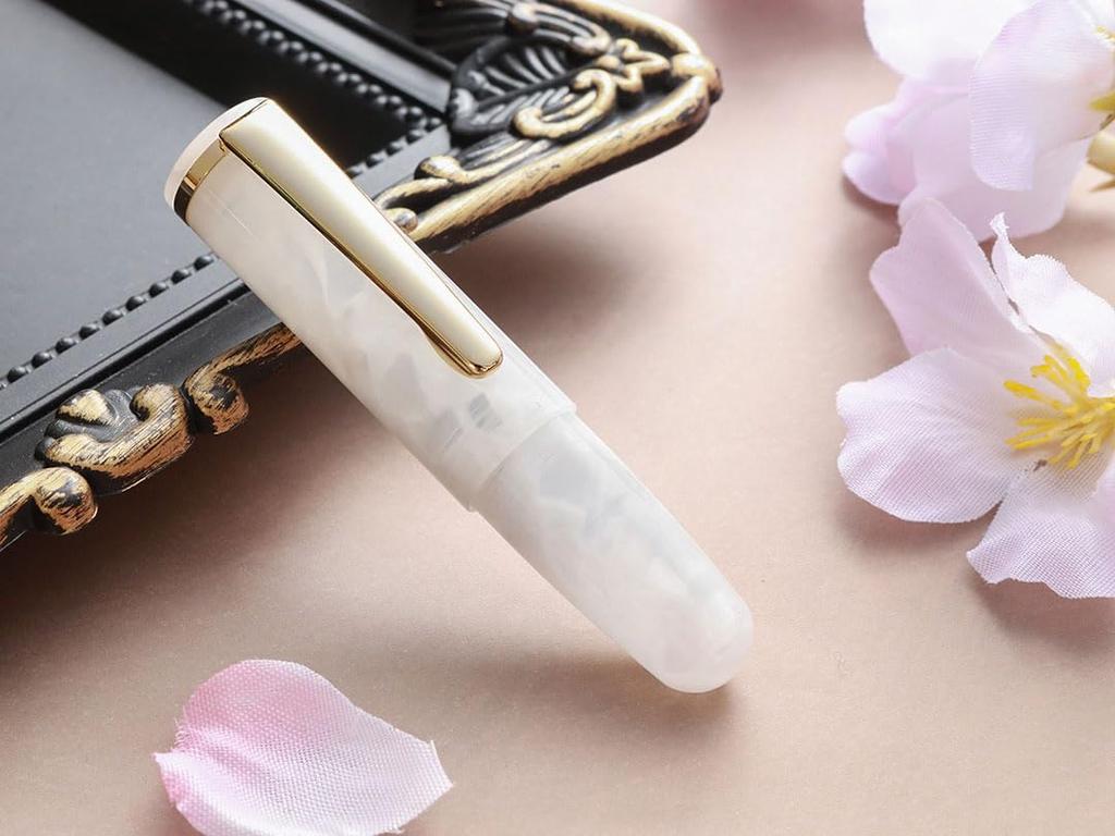 WANCHER PuChiCo Mini Caneta Tinteiro 1×um×wan (Branco, EF)