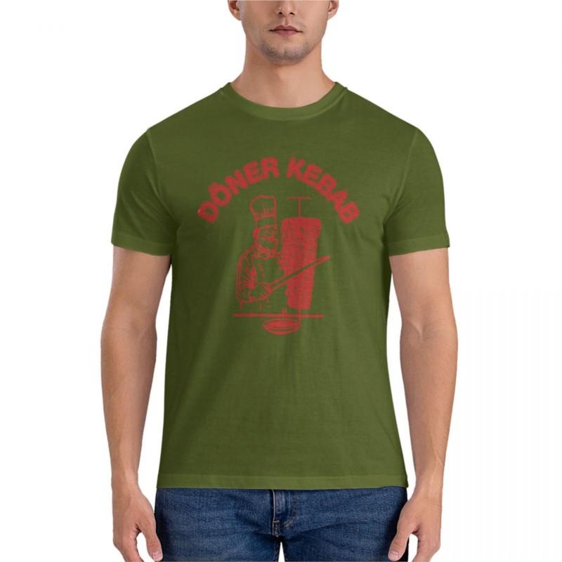 Brand Unisex Cotton Tshirt Doner Kebab Classic Tshirt Unisexs Graphic Tshirts Hip Hop Summer Top