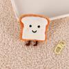 Cartoon Plush Bread & Cookie Brooch: Cute Accessories for Bags, Clothes, Shoes, and Socks.