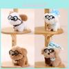 Classic Dog Plush Keychain With Pp Cotton Filling For Girls And Women Accessory