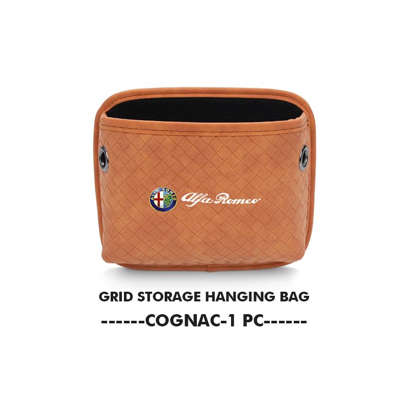 Car Door Hanging Bag Phone Storage Cup Holder Tidying Tool For Alfa Romeo Giulietta GT 159 147 156 Mito Brera Giulia Spider F1