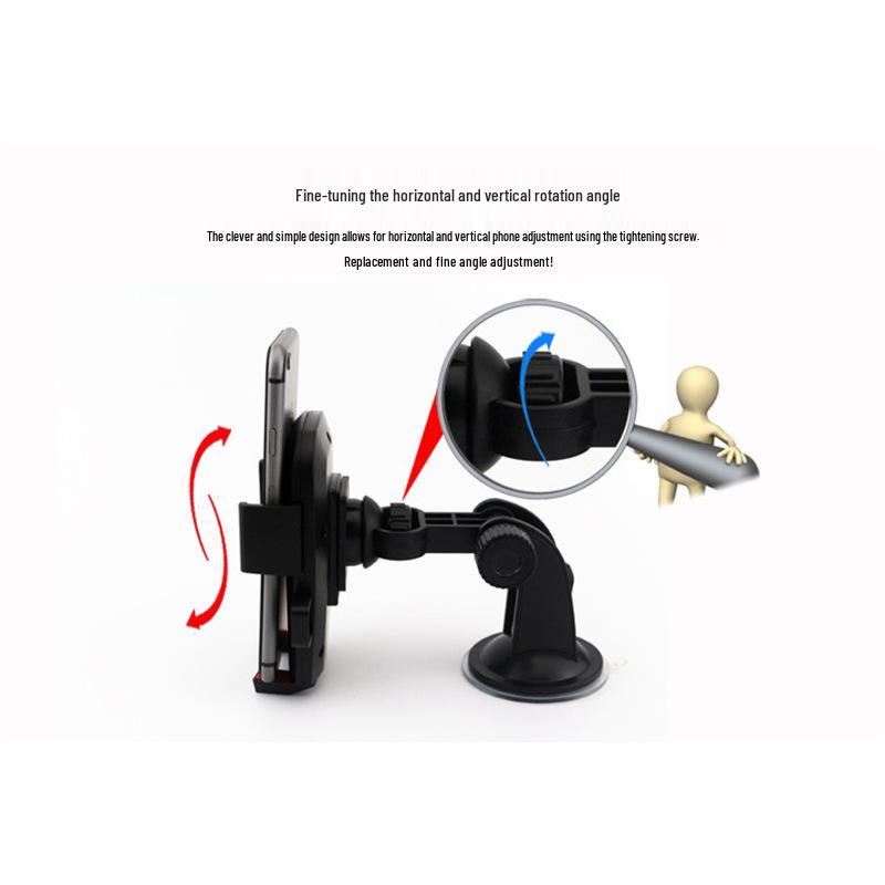 Multi-Functional Suction Cup Phone Holder for Car Dashboards