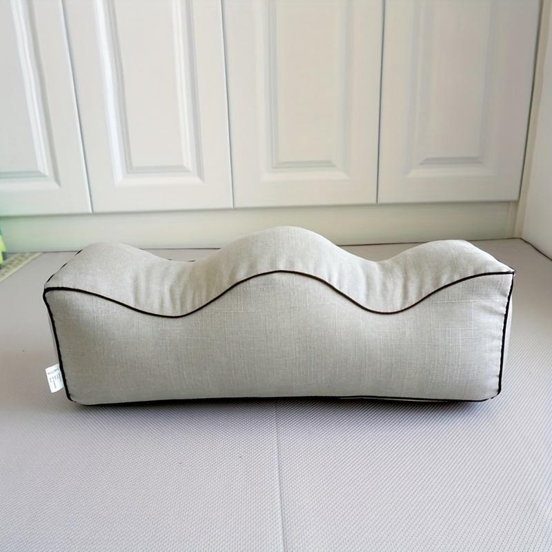 

Эргономичная подушка-подставка для ног для беременных - Сжимаемая мягкая поддержка со съемным моющимся чехлом, смешанные цвета, наполнитель 100% полиэстер 21.65*6.69*6.69inch светло-серый