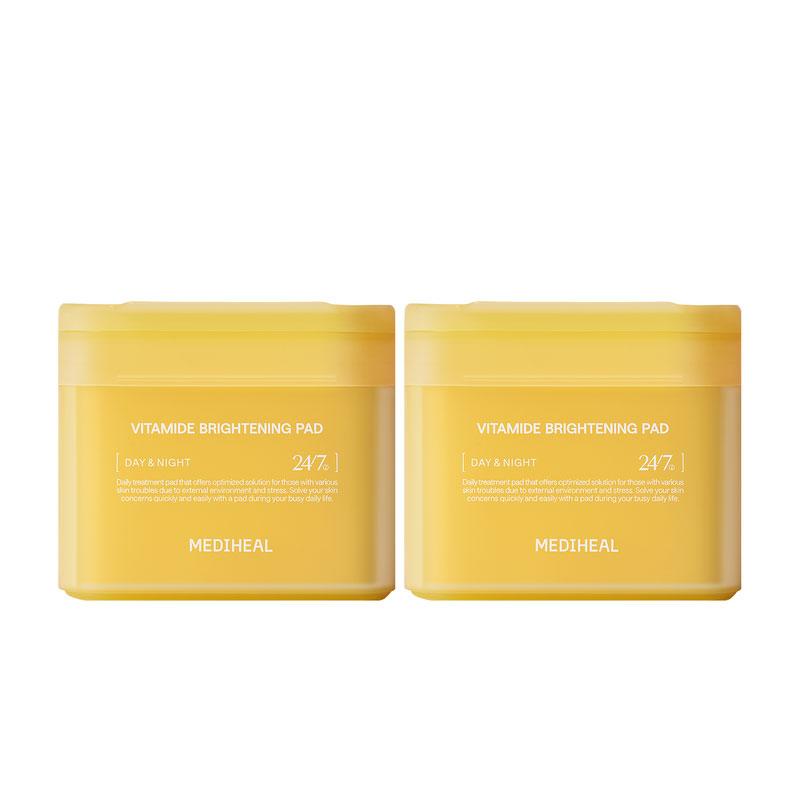 MEDIHEAL Toner Pad Vitamide 100+100 Pads Double Pack