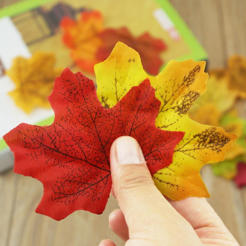 Herbst Ahornblatt Gangläufer: Handgemachte Herbsthochzeits- & Fotodeko