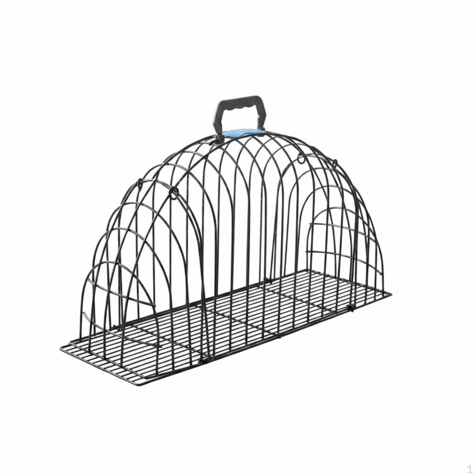 Katzenbadegehege Tragbar Waschen Doppeltür-Design gray
