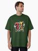 Deadpool and Wolverine Poolverine Kids Small Oversized T-Shirt