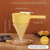 1200Ml Stainless Steel Funnel Dispenser With Rack Cupcake Pancake Batter Maker Octopus Fish Ball Home Kitchen Baking Goods Tools