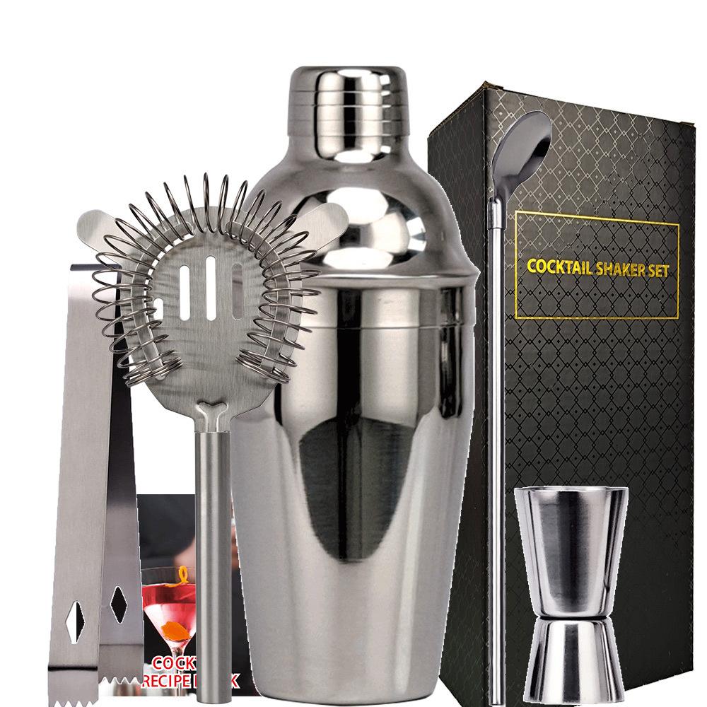 Stainless Steel Snow Glass Mixing Glass Cocktail Mixer Set Bar Tools Wine Set Mixer Set