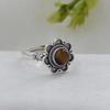 Tiger Eye Silver Handmade Ring, Silver Jewelry, 925 Sterling Silver Handmade Jewelry, Women Ring, Gift For Her Ar8951