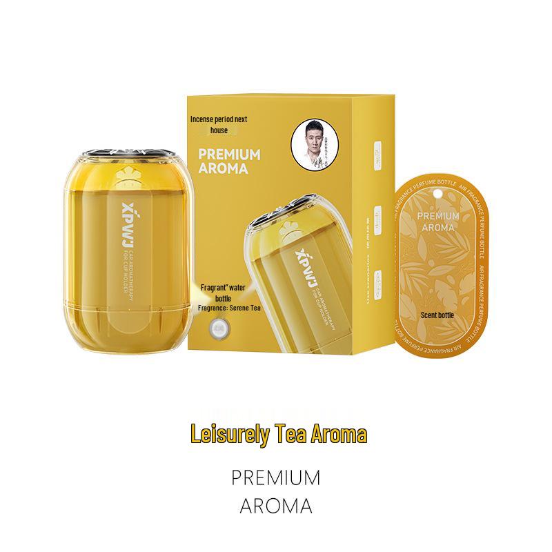 

25 Автомобильных освежителей воздуха премиум-класса: Твердый бальзам длительного действия, устраняющий запахи, с ароматом в элегантных стеклянных украшениях