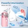 Portable Nebulizer Handheld Fine Atomization Nebulizer Mesh Atomizer Silent Inhaler Nebuliser Inhalator for Adult Kids