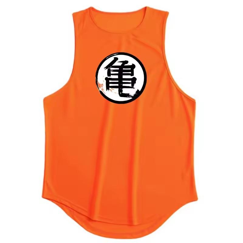 

Мужская спортивная одежда с принтом черепахи японского аниме, жилет для фитнеса, быстросохнущая майка для бодибилдинга, рубашка без рукавов с мышцами 6XL