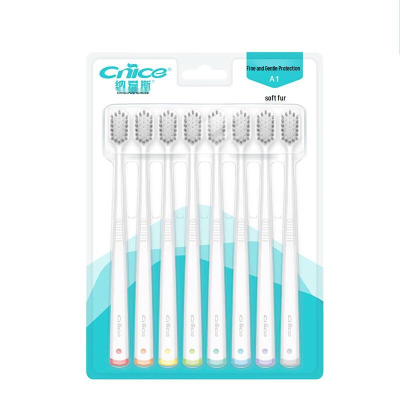 

NICE Soft Care Toothbrush Family 8-Pack