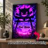 Personalized Gengar Diamond Art Custom Name 5D Diamond Painting Full Drill DIY Craft