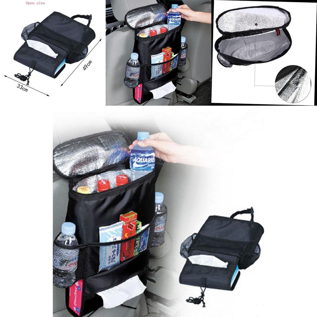 Car Ice Pack Thermal Insulation Bag Seat Sundries Paper Towel Storage Bags
