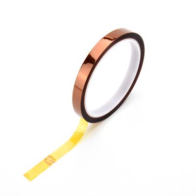 1Pc 10Mm X 33M 100Ft Heat Resistant High Temperature Polyimide Tape