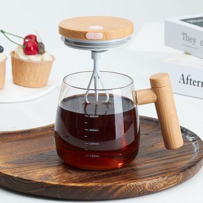 Tazza elettrica da 400 ml con miscelazione automatica, tazza da caffè con display della bilancia, miscelazione rimovibile