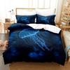 Ocean World Bedding Set Single Twin Full Queen King Size Jellyfish Bed Set Aldult Boys Bedroom Duvetcover Sets 3D Print