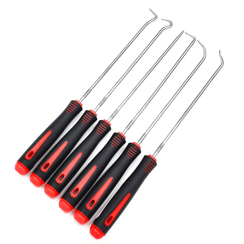 In-Stock 6-Piece Extended Oil Seal Puller Set: Screwdriver, Hook, Seal/Gasket Tool