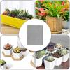 Plant Protection with 10pcs Flower Pot Hole Mesh Pad Drainage Grid Mat