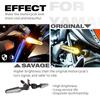 1 Pair Motorcycle Led Turn Signals Indicator Directional Lamp Modified Parts Compatible For Mt07 Mt03 125 Mt09