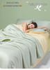 Summer Ice Silk Quilted 4-Piece Set: Lightweight, Machine Washable for Single & Double Beds