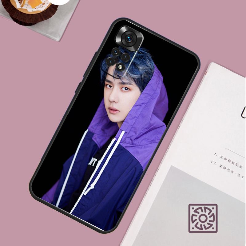 Wang Yibo Phone Case For Xiaomi Redmi Note 13 12 12S 12C 13C 10 10C 9 9C 10S 11S 11 Pro Soft Cover