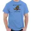 Life Is Crap Without Dogs Pets Funny Beer Womens or Mens Crewneck T Shirt Tee