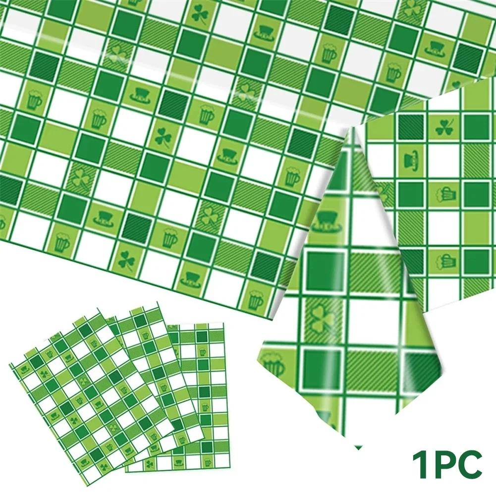 St. Pat S Day Printed Tablecloth Birthday and St. Patrick’s Day Party Supplies Hot Products Popular Choice Fine Tablecloths