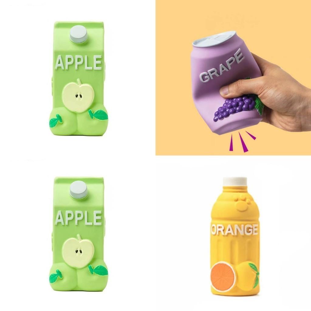 Langlebiges und lustiges Latex-Haustierspielzeug mit quietschendem Getränkeflaschen-Design