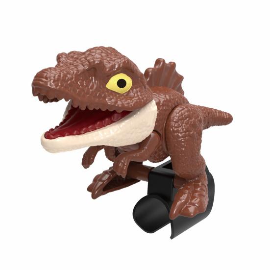 

Игрушки динозавров Мини-игрушка для укуса пальцев мультяшных животных Симпатичные фигурки тираннозавра Рекса Птеродактиля Интерактивные ролевые игрушки коричневый