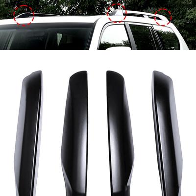 4 ks kryt koncové lišty střešního nosiče auta Náhradní pro Toyota Land Cruiser Prado 150 FJ150 2010-2015 2016 2017 2018 Autopříslušenství