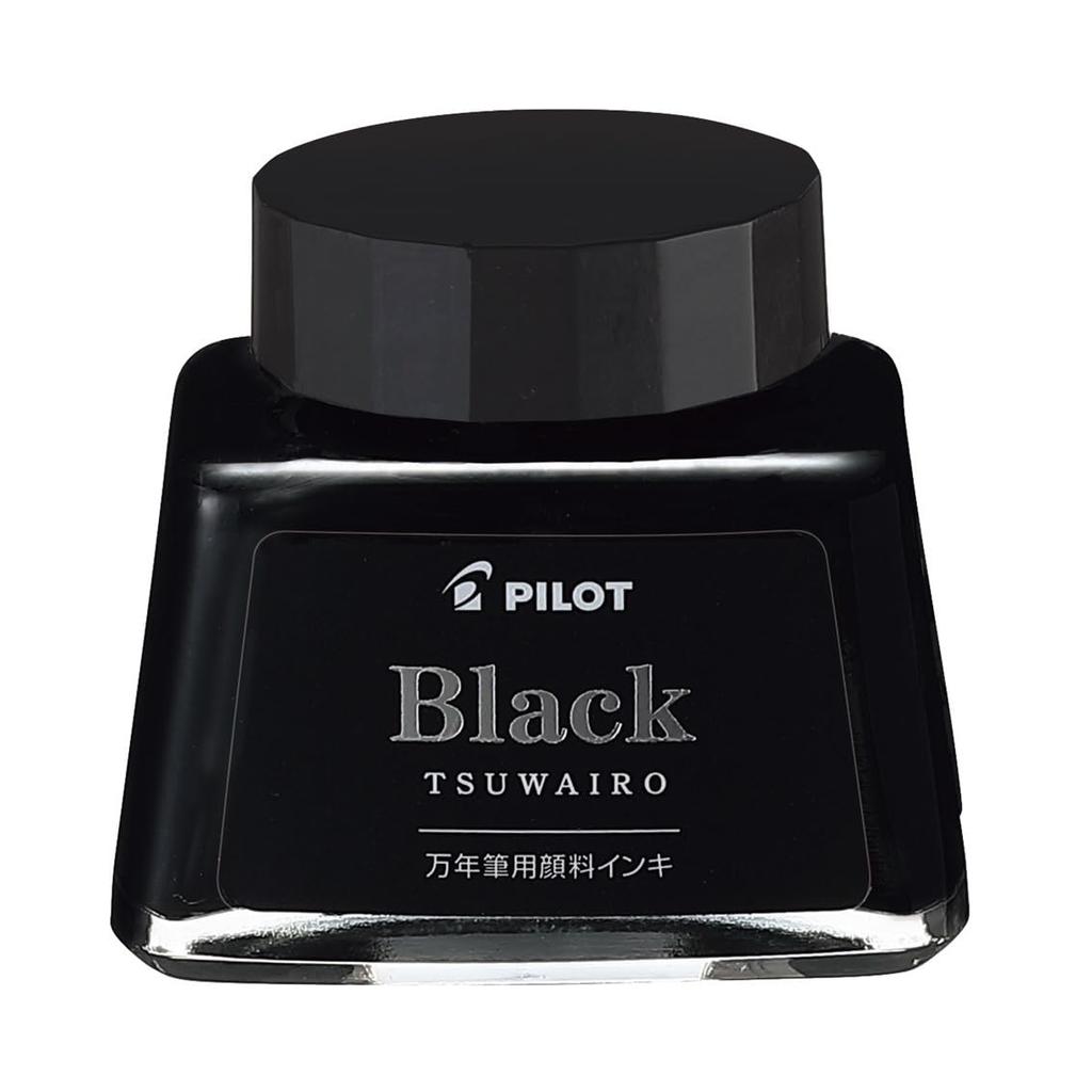 Pilot Tsuya-iro Pigment Ink, Black, 30ml, INK30TWB