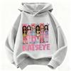 Felpa con Cappuccio Personaggio Cartone Animato KATSEYE per Bambini Felpa con Cappuccio a Manica Lunga per Ragazze Maglione con Grafica di Gruppo Top Casual Street per Bambini
