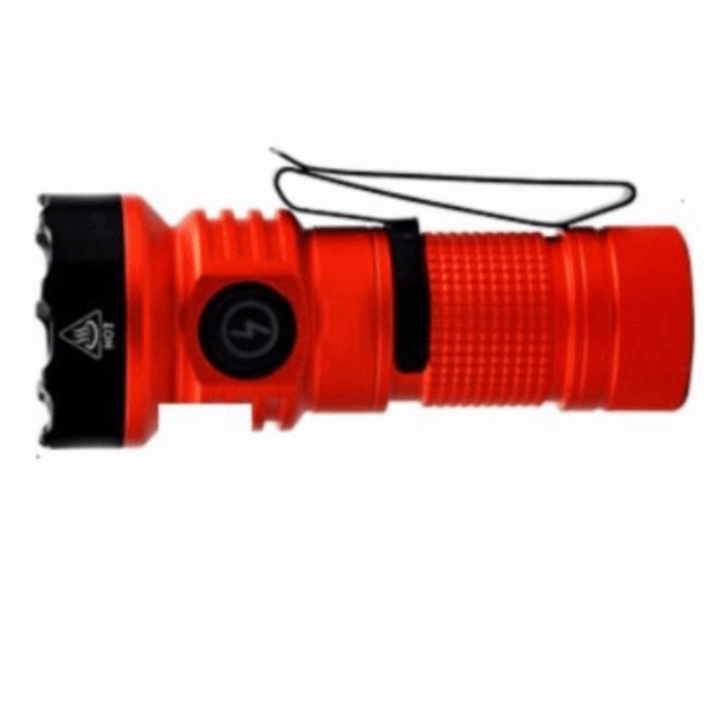 Multifunctional Design EDC Flashlight Aluminum Alloy Magnetic Tail Rechargeable Torch Soft Light Lampshade RGB LED Mini Torch