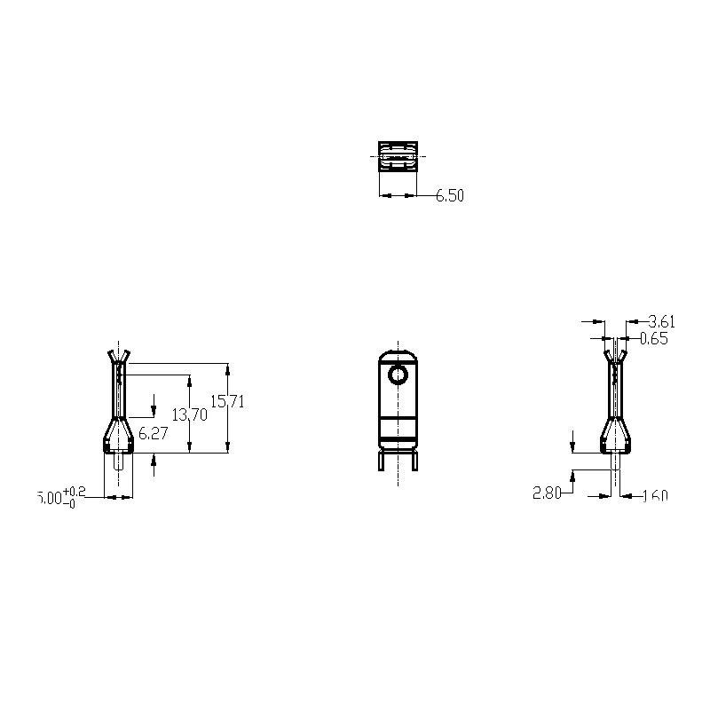 Phosphor Bronze & Nickel-Plated Copper Spring Clip - Multiple Styles, AUS/NZ Compliant Socket