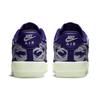 New Nike Air Force 1 Low '07 Qs Purple Skeleton Halloween 2021 CU8067-500