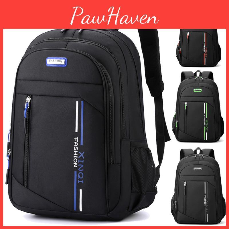 Unisex Oxford Backpack With Laptop Breathable Design For Teens Commute Bags