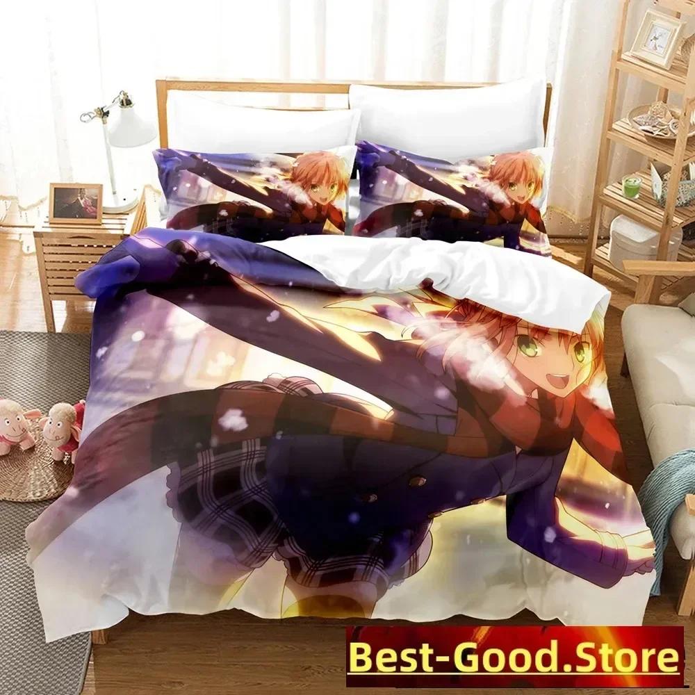 Fashionable 3D Fates Bedding Sets Duvet Cover Set With Pillowcase Twin Full Queen King Bedclothes Bed Linen Home Textile