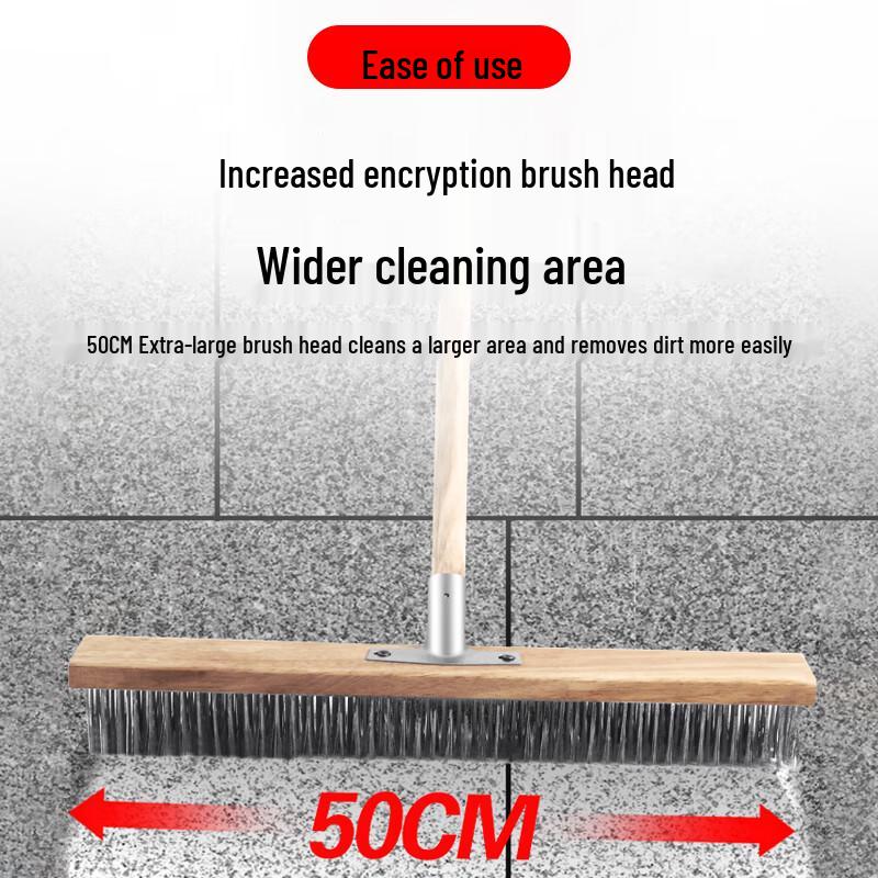 Long-handled Stainless Steel Wire Brush