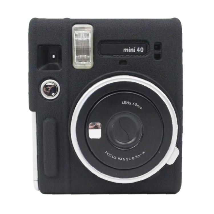 

Soft Silicone Protective Case for Fujifilm Instax mini 40 чёрный