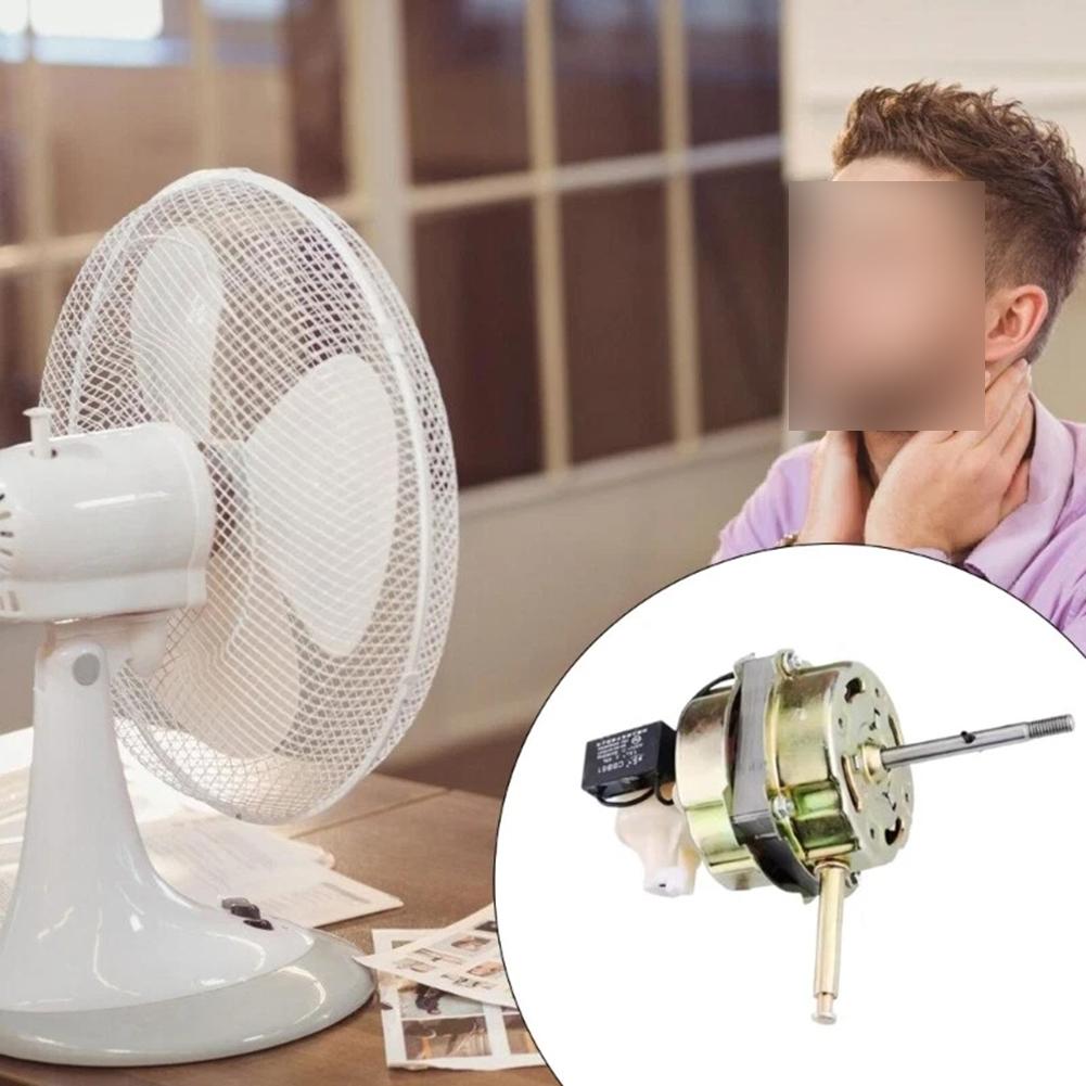1Pcs Electric Fan Motor With 3 Adjustable Speeds For Table/Floor Fans Floor Fan Accessories Oscillating Motor Head For Cooling