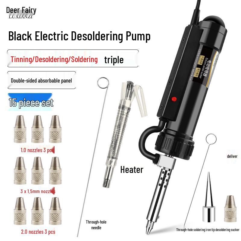 Deer Fairy Dual-Use Electric Desoldering and Soldering Tool