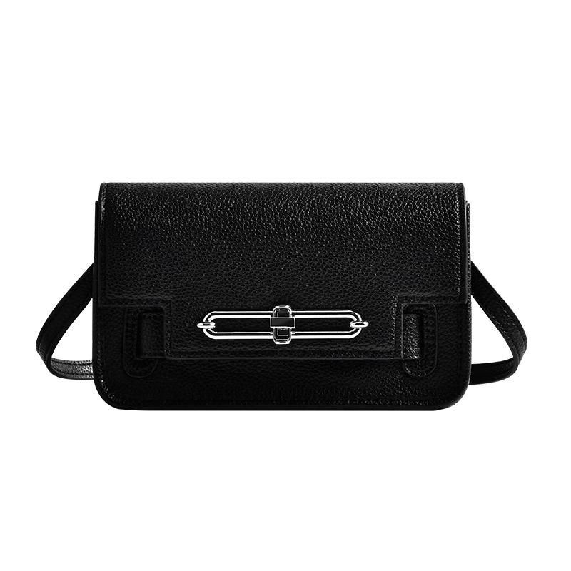 FUFUNI Pig Nose Genuine Leather Crossbody Bag