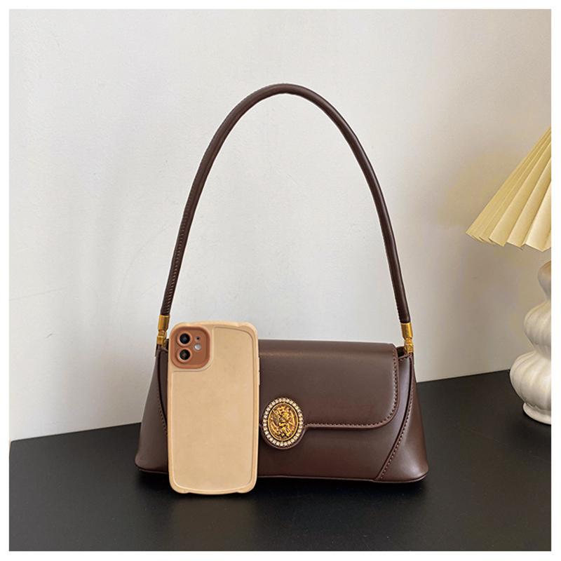 Monochromatic Crossbody Bags for Women Shoulder Bag Armpit Bags Women's Bag Luxury Brand Fashion Design