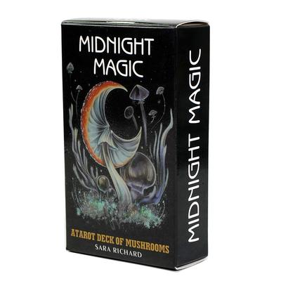 Mitternachtszauber Tarot Ein Tarot-Deck mit Pilzkarten 78 einzigartige Tarotkarten-Designs basierend auf der geheimnisvollen Welt der Pilze