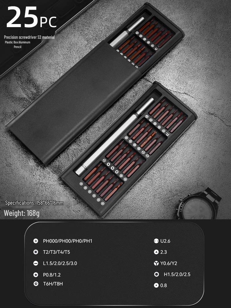 Multi-Functional Screwdriver Set with Triangle, Plum Blossom, U-Shaped, and Cross Heads for Household Use